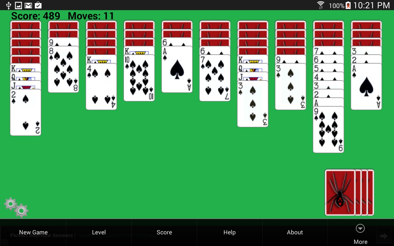 Black Widow Spider Solitaire截图2