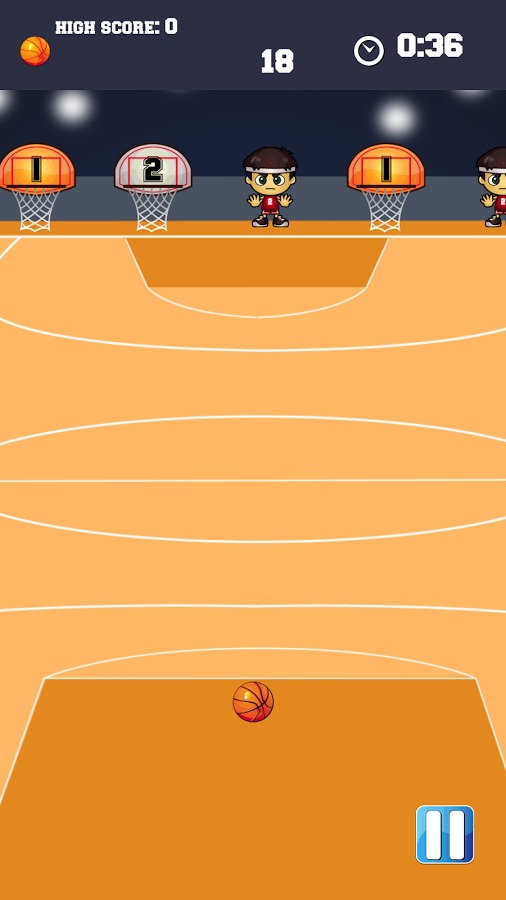 Basketball - 3 Point Hoops截图4