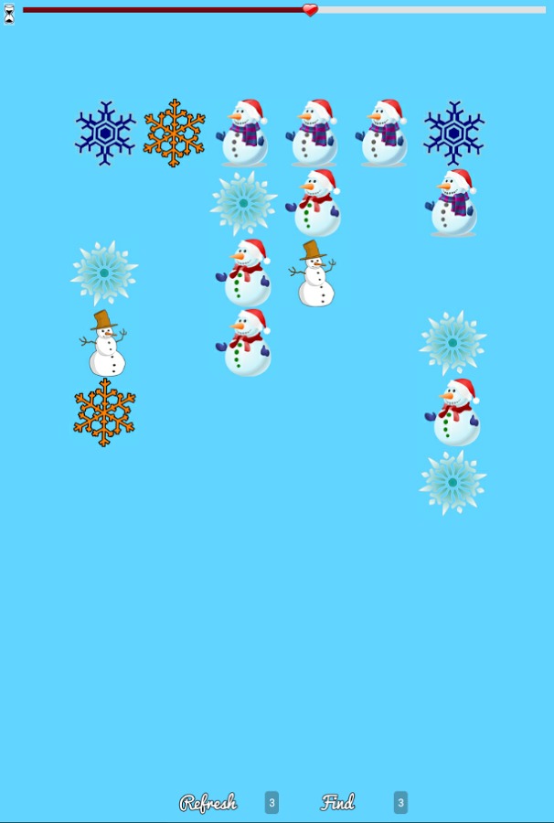 Frozen Snowman Search截图2