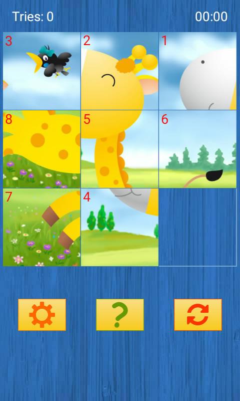 Slide Puzzle -Animals截图5