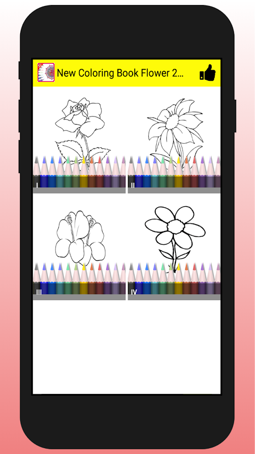 Coloring Book Flowers New 2018截图4