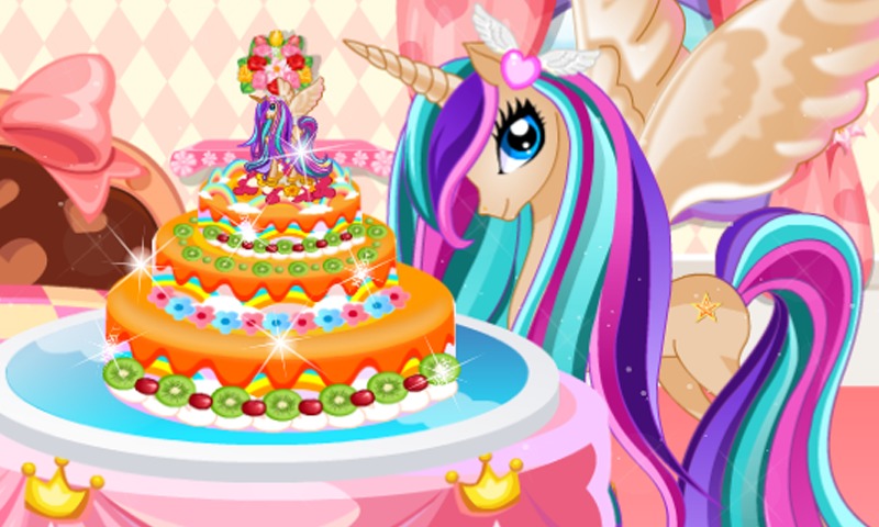 Pony Princess Cake Decoration截图4