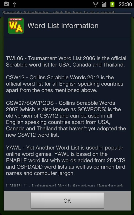 Wordie Scrabble Adjudicator截图4