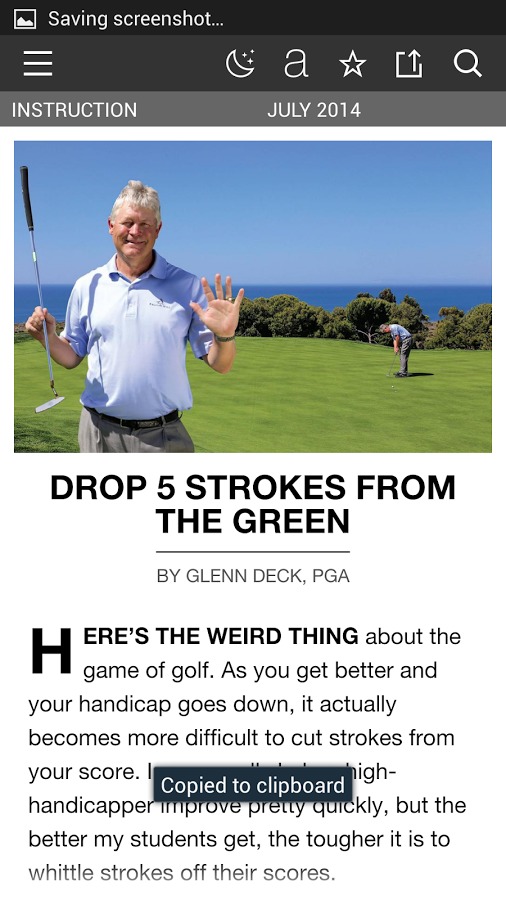 Golf Tips Magazine截图4