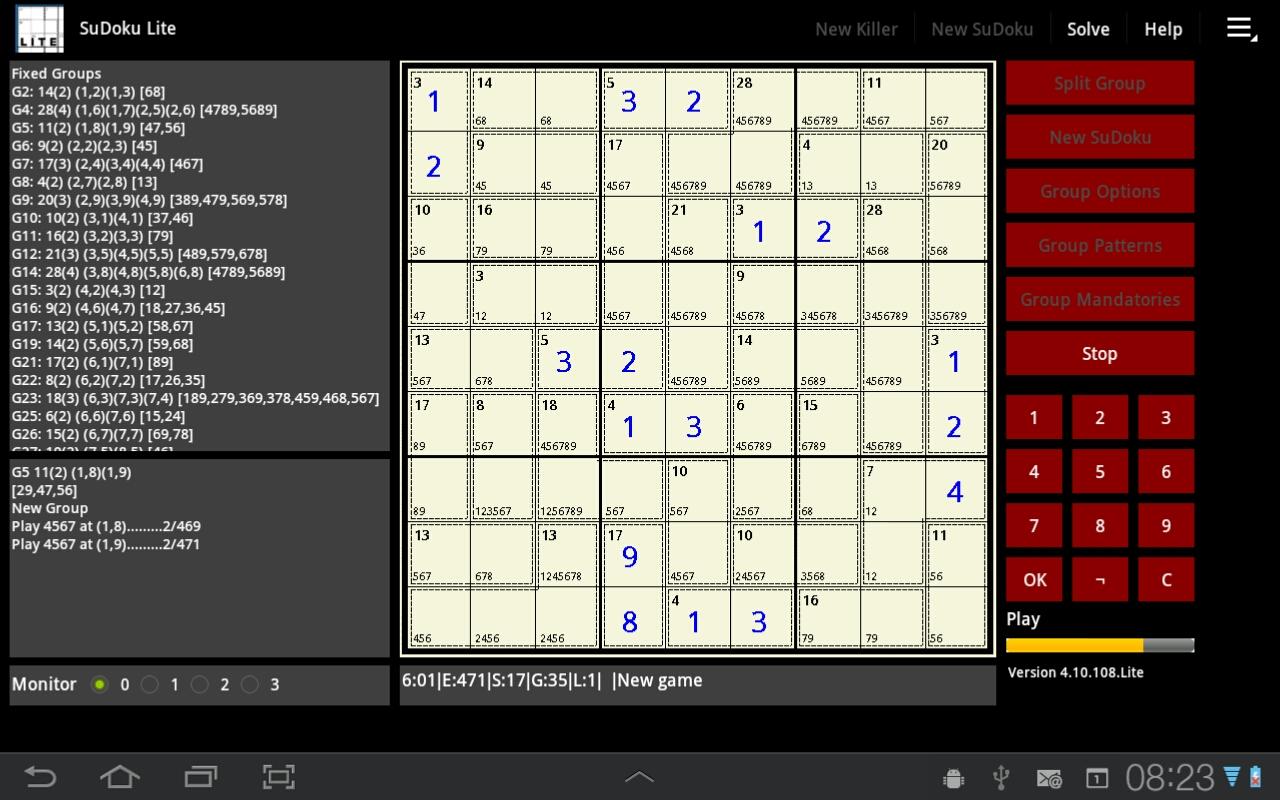 PCDB SuDoku Lite截图4