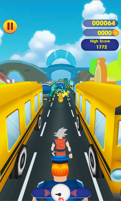 Super Saiyan Goku 3D Adventure截图4