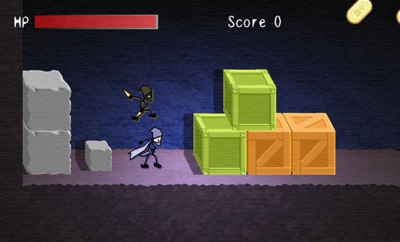 Blue Ninja: Jump Slash Revenge截图2