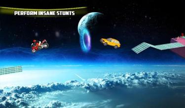 Space Car Mega Ramp Stunts: Race for the Galaxy截图2