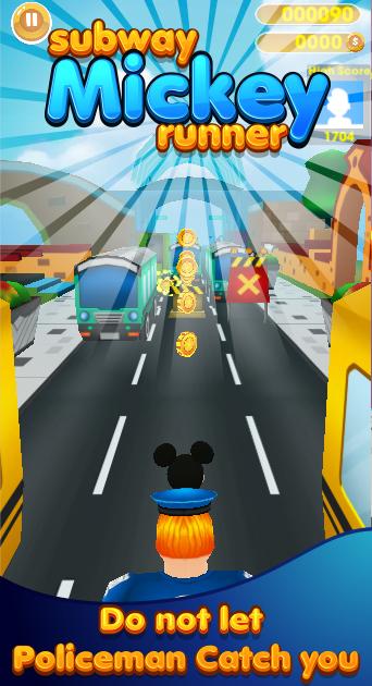 subway MICKEY runner截图2