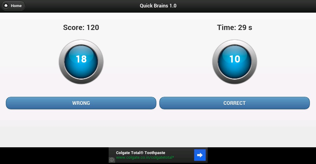 Quick Brains Free截图3