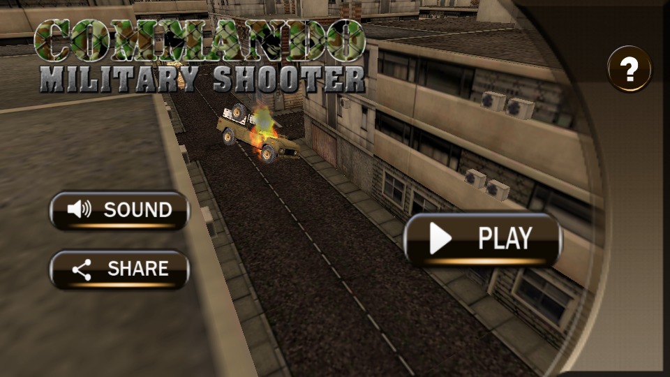 Commando Military Shooter截图1