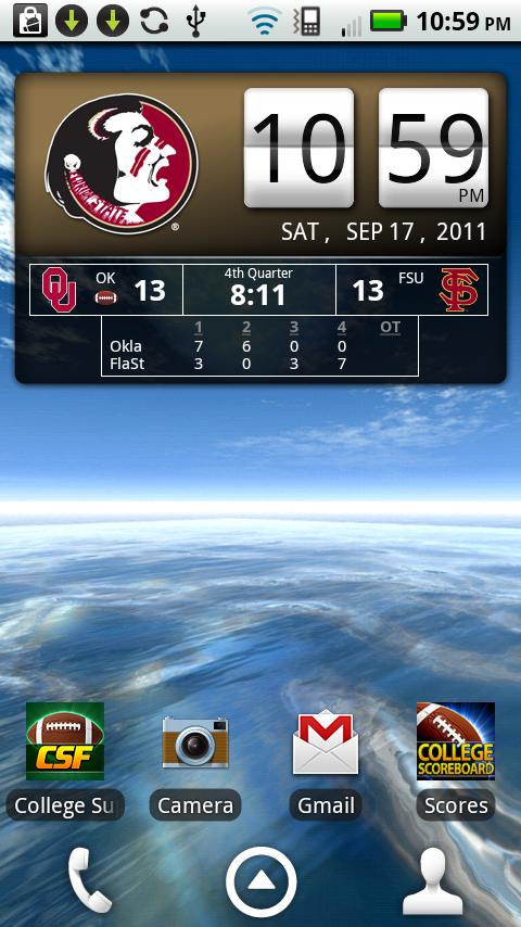 FSU Seminoles Live Clock截图5