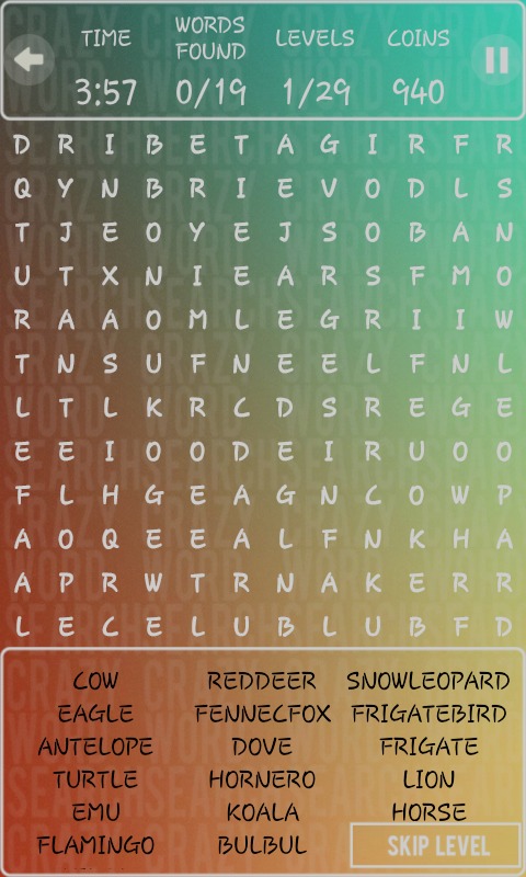 Crazy Word Search截图3