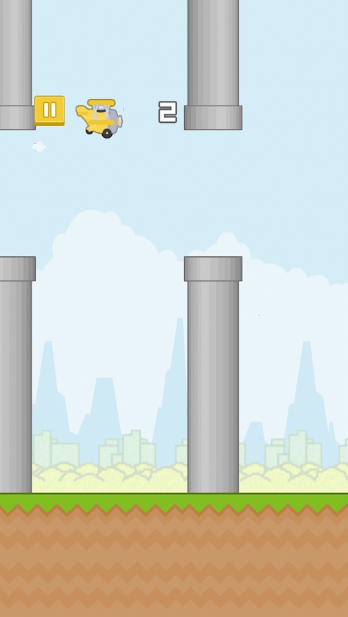 Flappy Plane - Tap! Tap!截图3