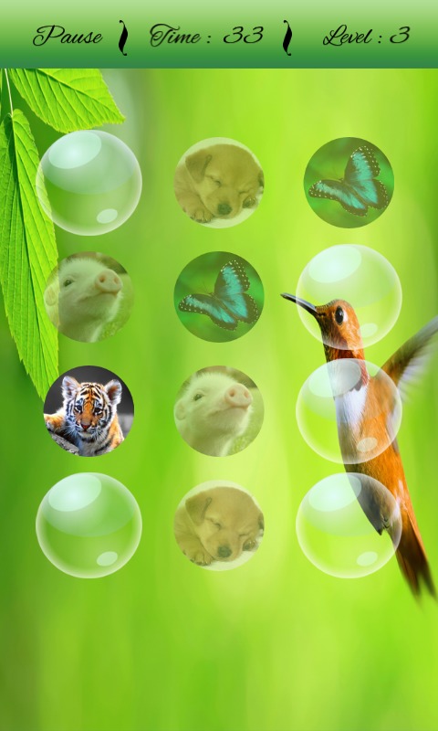 Cute Animals Matching Game截图2