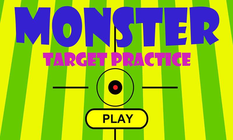 Monster Target Practice Free截图1