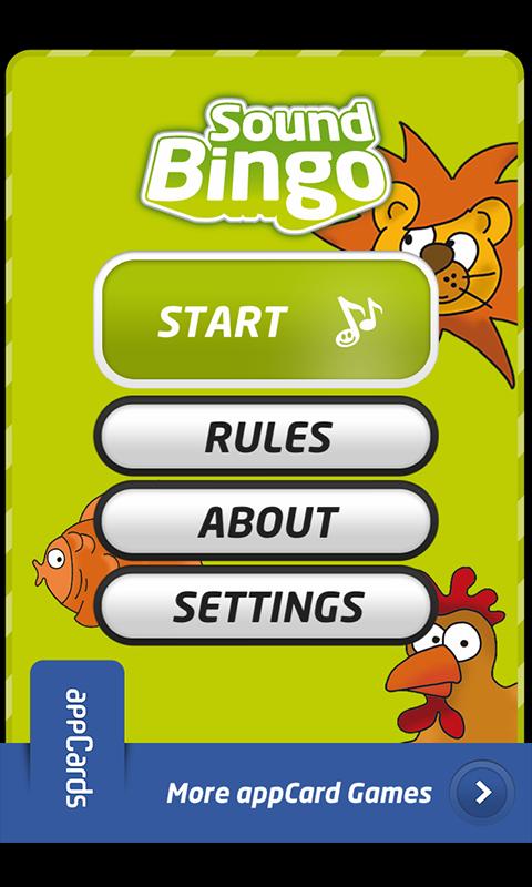 Sound Bingo for appCards®截图3