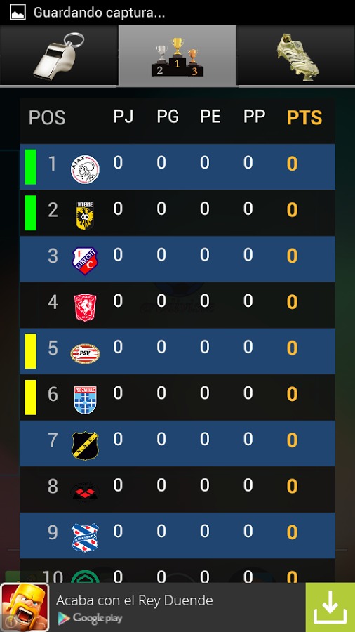 Widget Eredivisie 2014/15截图3