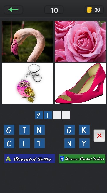 Guess the 4 Pic In 1 Word截图2