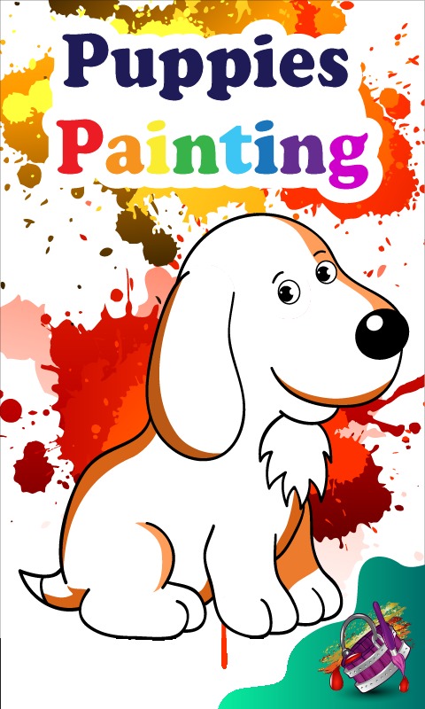 Puppies Painting截图1