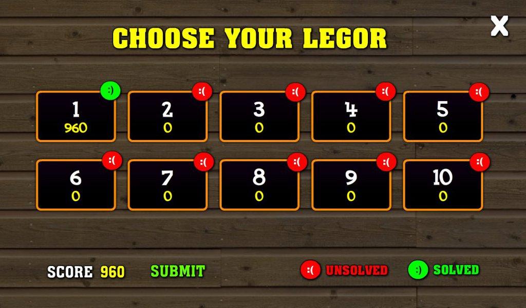 Legor 4 - Free Brain Game截图5