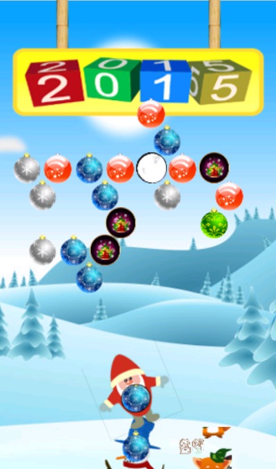 Christmas Bubble Shooter Game截图5