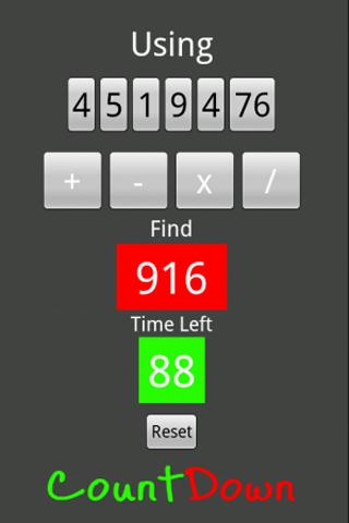 CountDown Game截图2
