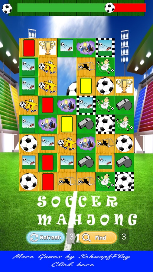 Soccer Mahjong Game for kids截图3