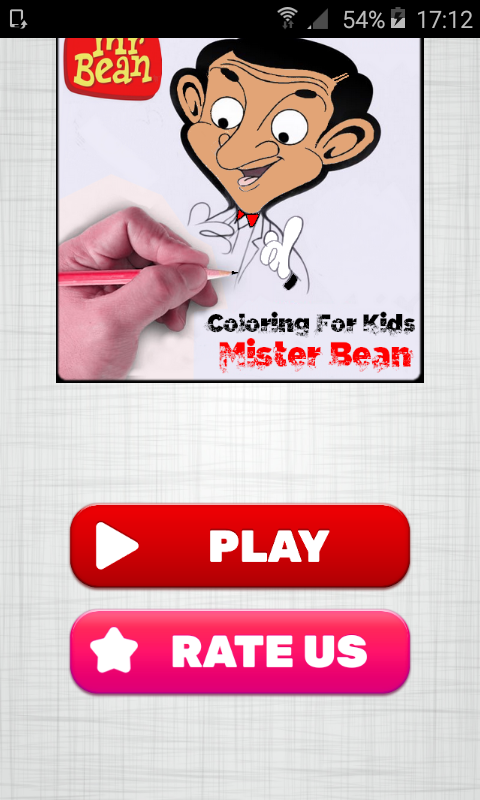 Coloring For Kids - Mister Bean截图5