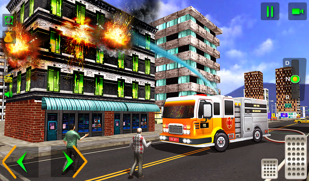 FireFighter rescue - emergency firetruck simulator截图5