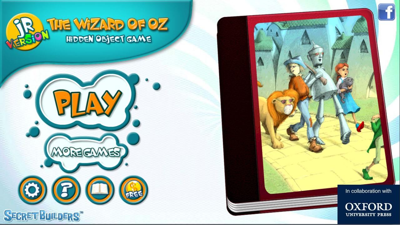 Hidden Jr Wizard of Oz FREE截图5