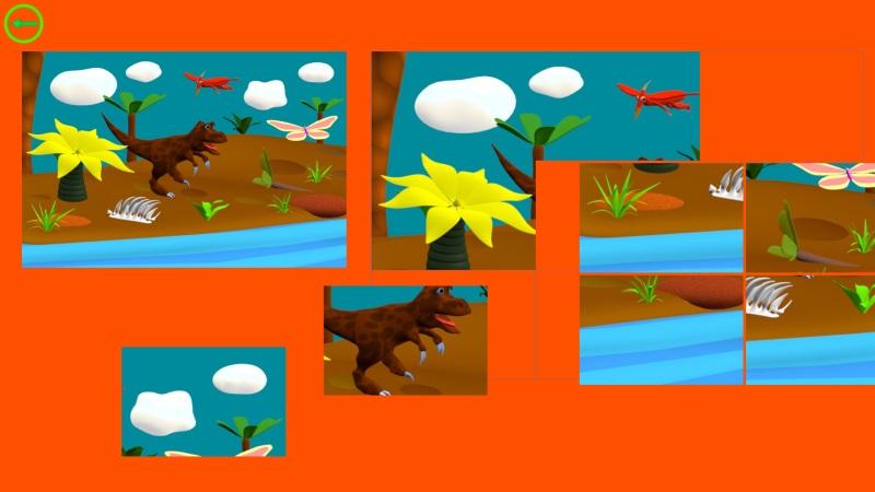 Dinosaur Puzzle Game For Kids截图2