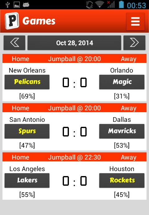 Fantasy Basketball PickEm截图2