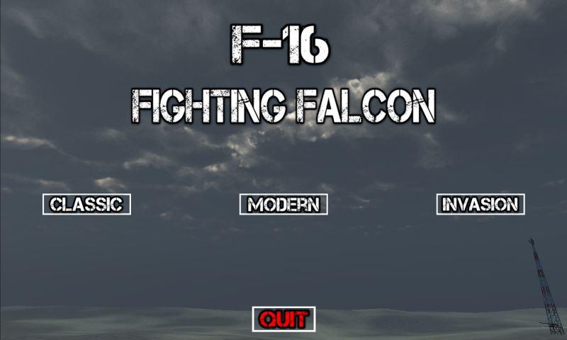 F16 Fighting Falcon Flight Sim截图1