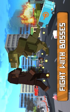 Blocky Zilla: City Crush截图