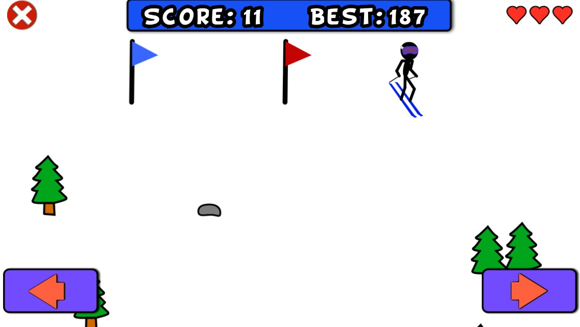 Stick Man Ski Run截图4