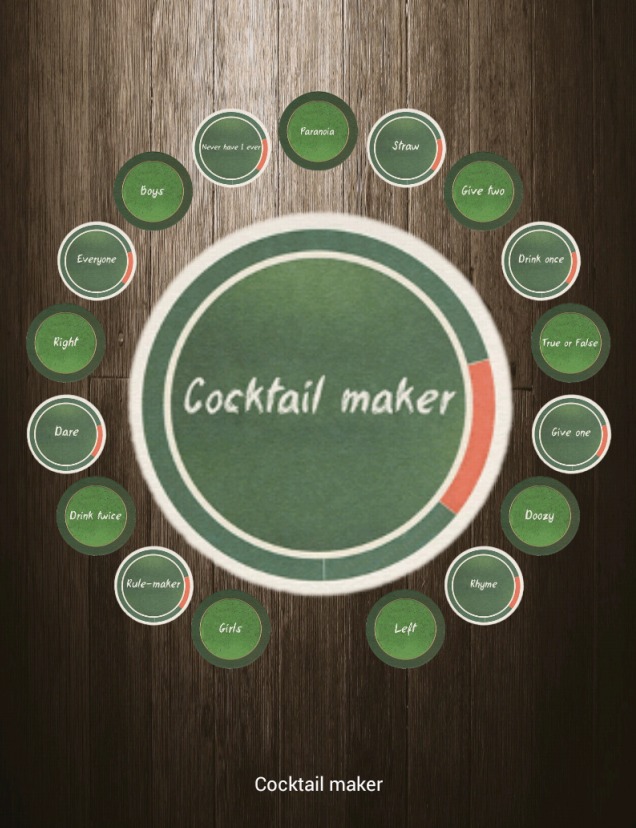 Drinking Game - Alcohol Wheel截图2