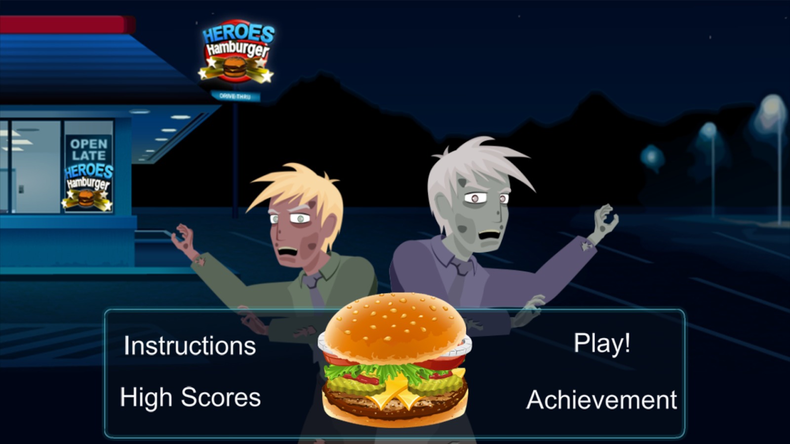 Heroes Hamburger Zombie截图4