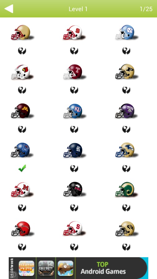 College Football Quiz截图1