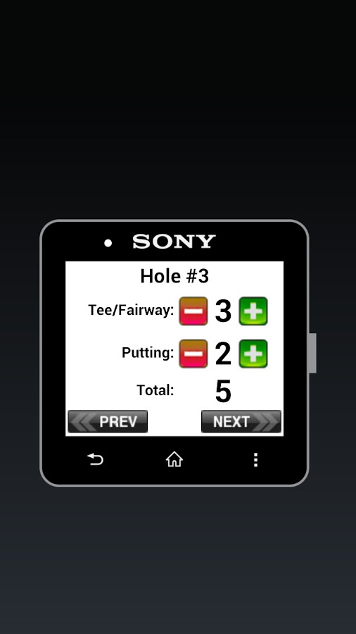 Golf SmartWatch截图2