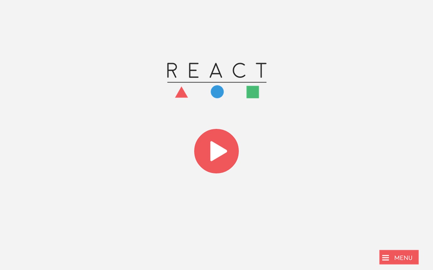 React, a reaction game截图5