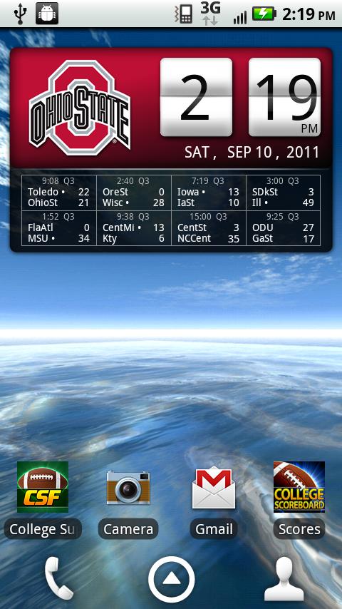 Ohio State Buckeyes Live Clock截图1