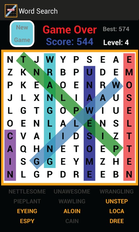 Word Search (Scrabble Vocabs)截图3