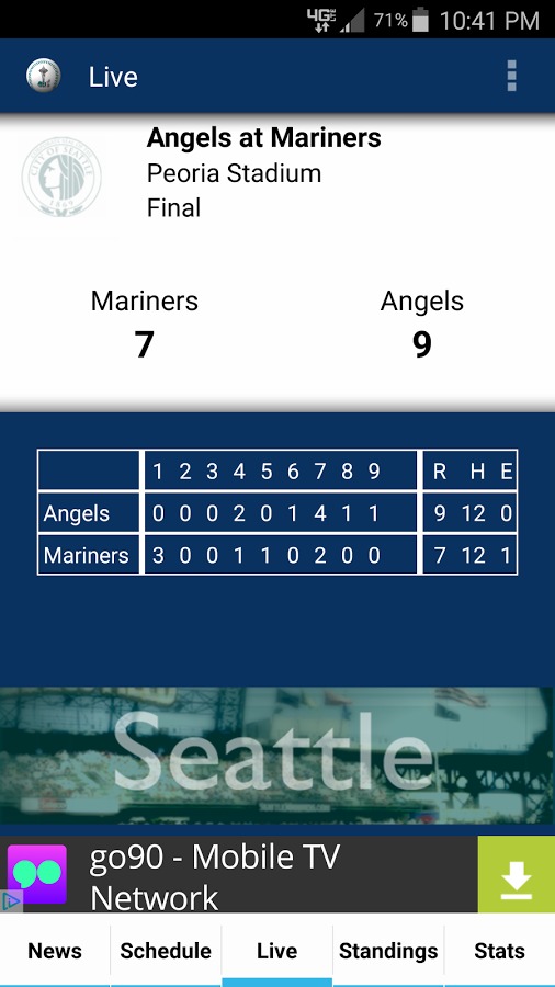 Seattle Baseball Free截图2