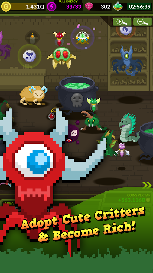 Crypt Critters - Monster Tycoon Game截图5