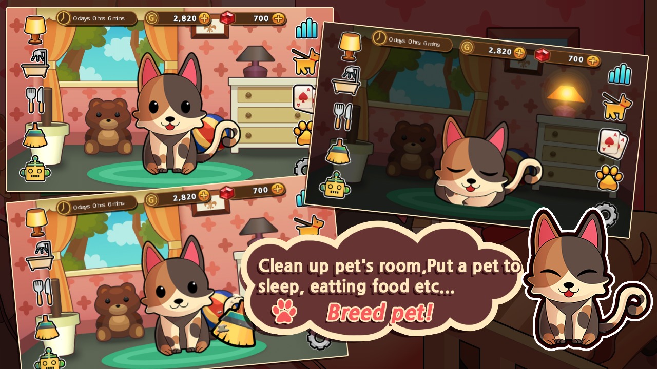 My pet room截图2