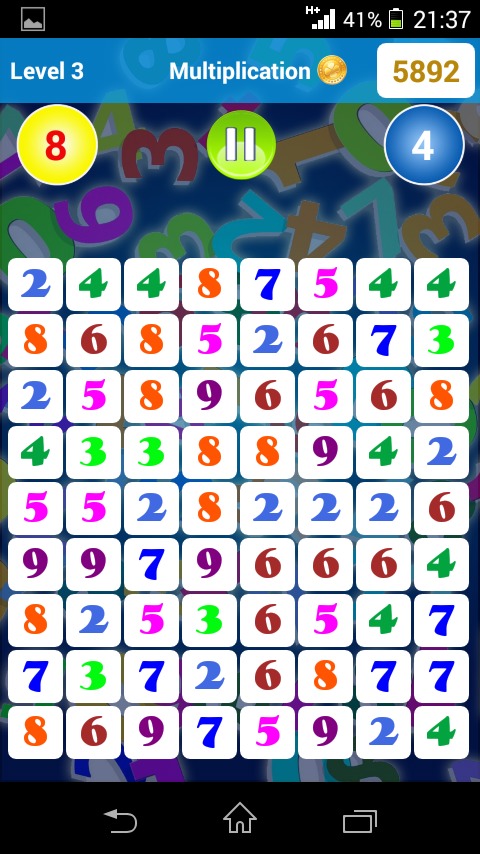 Pastime game : Math Speed截图2