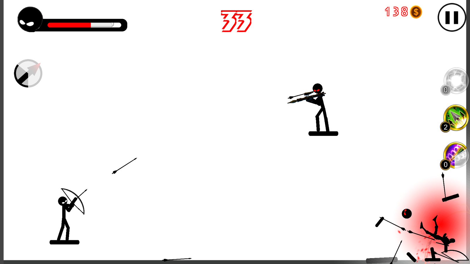 Stickman Bowmaster截图4