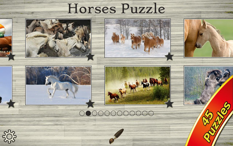 Horses Jigsaw Puzzles for Kids截图5