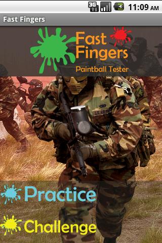 Fast Fingers Paintball Speed截图1